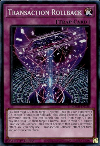 Transaction Rollback (CR) - MZMI-EN038 - Collector's Rare - 1st Edition von YU-GI-OH!