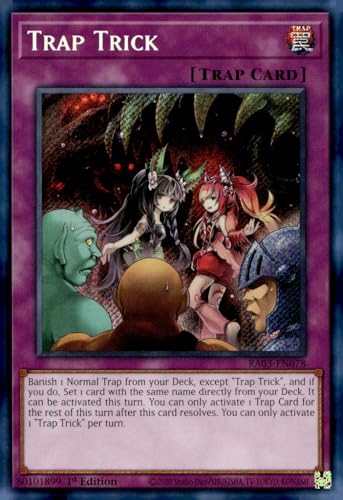 Trap Trick (Secret Rare) - RA03-EN078 - Secret Rare - 1. Auflage von YU-GI-OH!