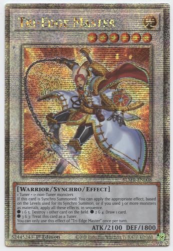 Tri-Edge Master BLMR-EN008 – Quarter Century Secret Rare – 1. Auflage von YU-GI-OH!