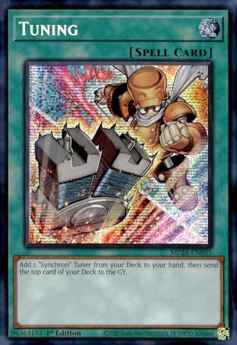 Tuning (Alternate Art) - MP24-EN055 - Prismatic Secret Rare - 1. Auflage von YU-GI-OH!