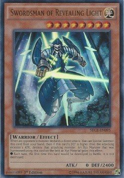 Verräterischer Schwertkämpfer - SECE-DE095 - Ultra Rare - 1. Auflage von YU-GI-OH!