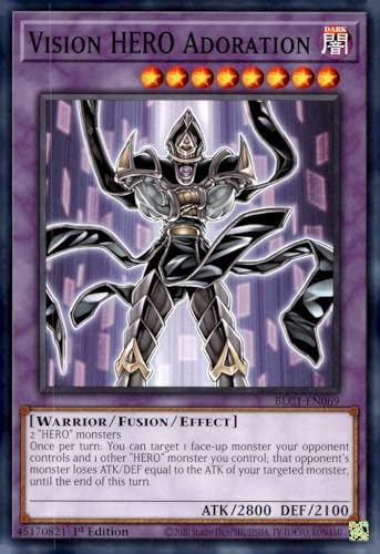 Vision Hero Adoration - BLC1-EN069 - Common - 1. Auflage von YU-GI-OH!