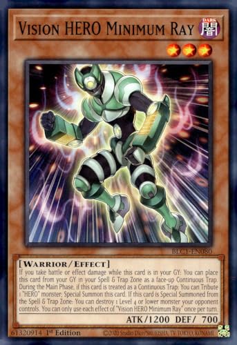 Vision Hero Minimum Ray - BLC1-EN080 - Common - 1. Auflage von YU-GI-OH!