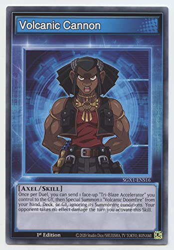 Volcanic Cannon - SGX1-ENS16 - Common - 1. Auflage von YU-GI-OH!