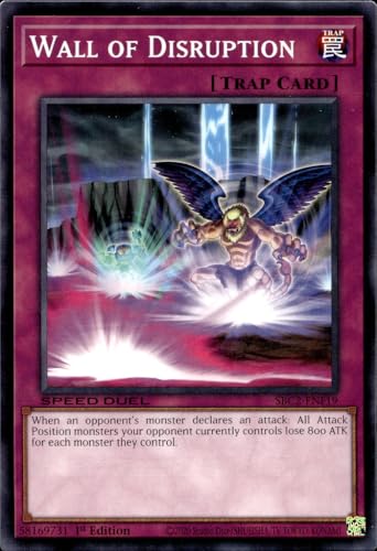 Wall of Disruption - SBC2-ENF19 - Common - 1. Auflage von YU-GI-OH!