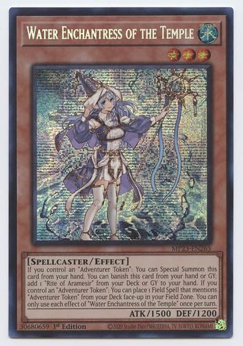 Water Enchantress of The Temple MP23-EN265 Prismatic Secret Rare 1st Edition von YU-GI-OH!