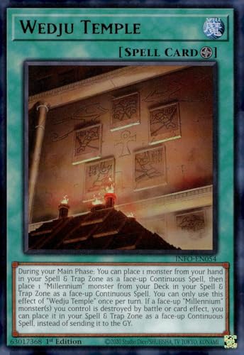 Wedju Temple - INFO-EN054 - Ultra Rare - 1. Auflage von YU-GI-OH!