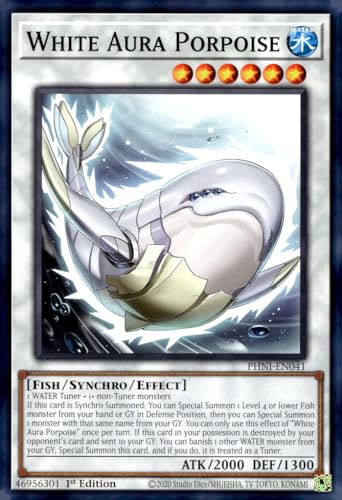 White Aura Porpoise - PHNI-EN041 - Common - 1. Auflage von YU-GI-OH!