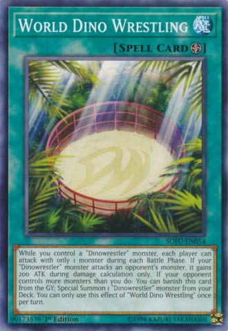 World Dino Wrestling - SOFU-EN054 - Common - 1. Auflage World Dino Wrestling - SOFU-EN054 - Common - 1. Auflage von YU-GI-OH!