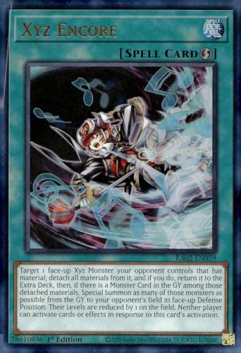 Xyz Encore (PUR) – RA02-EN059 – Prismatic Ultimate Rare – 1. Auflage von YU-GI-OH!