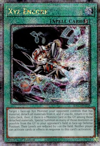 Xyz Encore (Quarter Century Secret Rare) – RA02-EN059 – Quarter Century Secret Rare – 1. Auflage von YU-GI-OH!