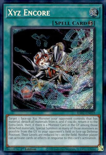 Xyz Encore (Secret Rare) - RA02-EN059 - Secret Rare - 1. Auflage von YU-GI-OH!