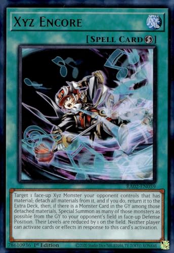 Xyz Encore (UR) - RA02-EN059 - Ultra Rare - 1. Auflage von YU-GI-OH!