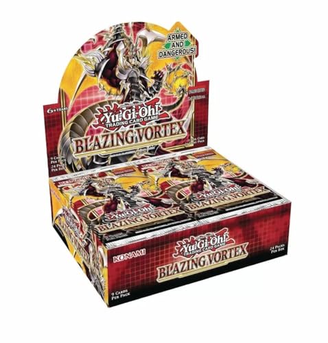 YU-GI-OH! YGO - Blazing Vortex - Booster-Display (24 Packungen), Englische Version von YU-GI-OH!