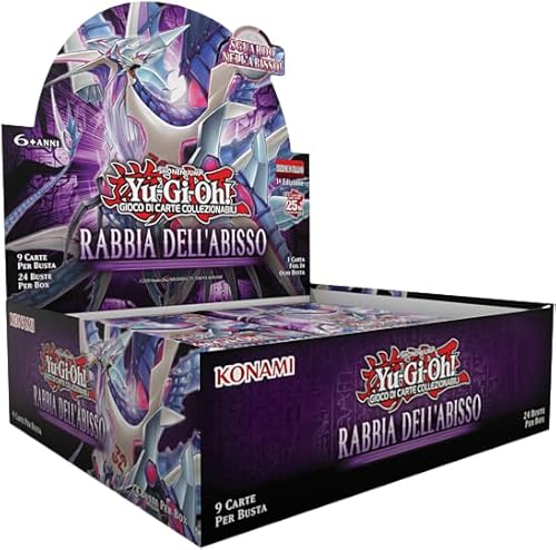 YU-GI-OH! 286334 TCG-Rage of The Abyss (Box 24 Beutel) -Italienisch von YU-GI-OH!