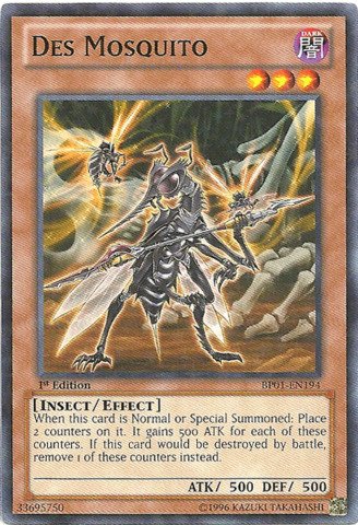 YU-GI-OH! - Des Mosquito (BP01-EN194) - Battle Pack: Epic Dawn - 1st Edition - Starfoil Rare by von YU-GI-OH!