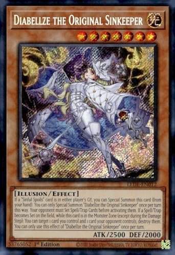 YU-GI-OH! Diabellze The Original Sinkeeper - LEDE-EN012 - Secret Rare - 1. Auflage von YU-GI-OH!