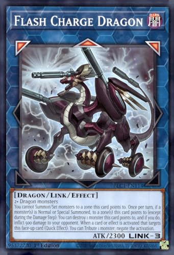 YU-GI-OH! Flash Charge Dragon - BLC1-EN114 - Common - 1. Auflage von YU-GI-OH!