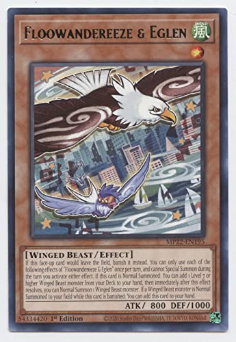 YU-GI-OH! Floowandereeze & Eglen - MP22-EN195 - Rare - 1. Auflage von YU-GI-OH!