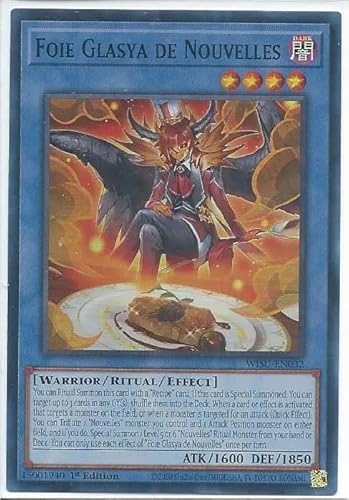 YU-GI-OH! Foie Glasya de Nouvelles - WISU-EN032 - Super Rare - 1. Auflage von YU-GI-OH!