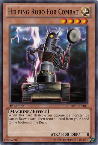 YU-GI-OH! - Helping Robo for Combat (BP01-EN181) - Battle Pack: Epic Dawn - 1st Edition - Common by von YU-GI-OH!