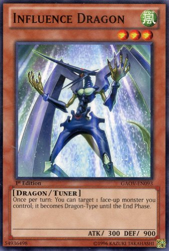 YU-GI-OH! - Influence Dragon (GAOV-EN093) - Galactic Overlord - 1st Edition - Common by von YU-GI-OH!