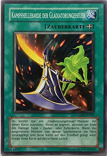 YU-GI-OH! Kampfhellebarde der Gladiatorungeheuer GLAS-DE055 [Common][NM] von YU-GI-OH!