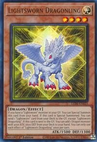 YU-GI-OH! Lightsworn Dragonling - LEDE-EN023 - Ultra Rare - 1. Auflage von YU-GI-OH!