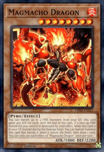 YU-GI-OH! Magmacho Dragon - PHNI-EN025 - Common - 1. Auflage von YU-GI-OH!