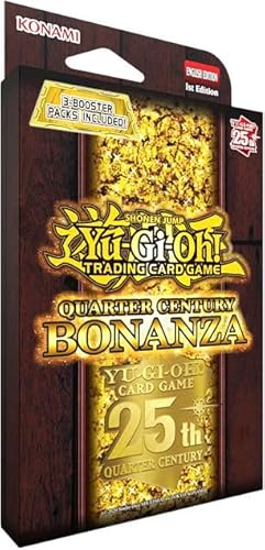 YU-GI-OH! Quarter Century Bonanza 3er Pack Booster von YU-GI-OH!