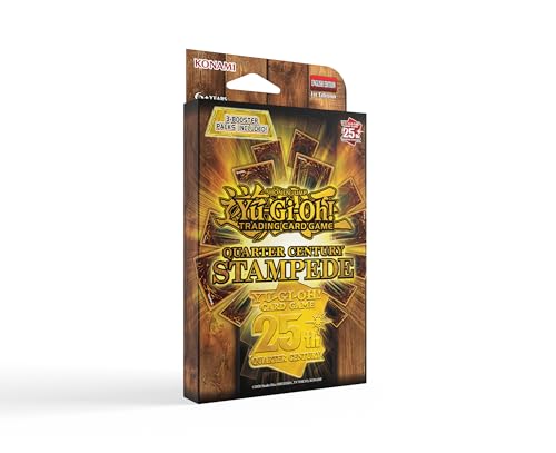 YU-GI-OH! Quarter Century Stampede 3- Pack Booster von YU-GI-OH!