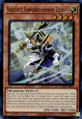 YU-GI-OH! Silent Swordsman Zero - LEDE-EN002 - Ultra Rare - 1. Auflage von YU-GI-OH!