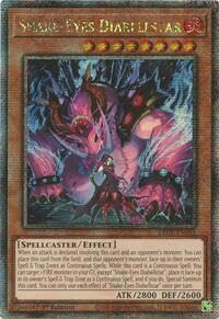 YU-GI-OH! Snake-Eyes Diabellstar (Quarter Century Secret Rare) - LEDE-EN011 - Quarter Century Secret Rare - 1. Auflage von YU-GI-OH!