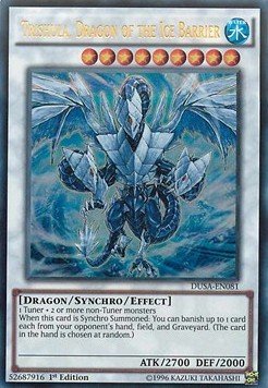 YU-GI-OH! Trishula, Drache der Eisbarriere - DUSA-DE081 - Ultra Rare von YU-GI-OH!