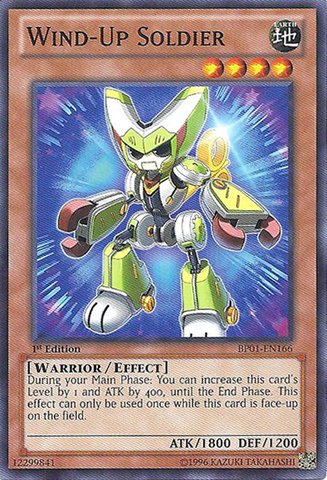 YU-GI-OH! - Wind-Up Soldier (BP01-EN166) - Battle Pack: Epic Dawn - 1st Edition - Starfoil Rare by von YU-GI-OH!