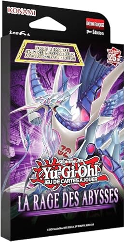 Yu-Gi-Oh! 3 Boosterpacks: Die Rage des Abgrunds – französische Version von YU-GI-OH!