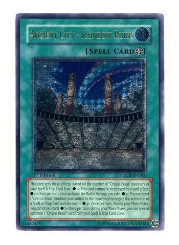 Yu-Gi-Oh! - Ancient City - Rainbow Ruins (FOTB-EN045) - Force of the Breaker - 1st Edition - Ultimate Rare von YU-GI-OH!