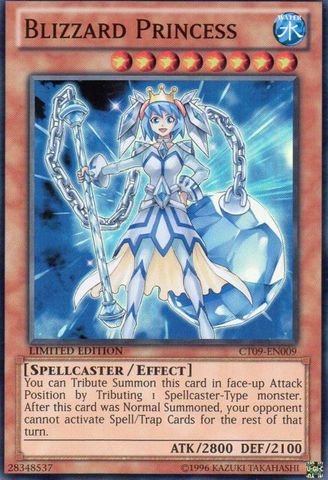 Yu-Gi-Oh! - Blizzard Princess (CT09-EN009) - 2012 Collectors Tins - Limited Edition - Super Rare von YU-GI-OH!