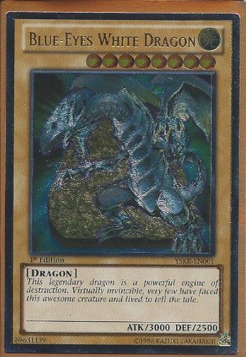 Yu-Gi-Oh! - Blue-Eyes White Dragon (YSKR-EN001) - Starter Deck: Kaiba Reloaded - 1st Edition - Ultimate Rare von YU-GI-OH!