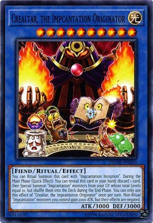 Yu-Gi-Oh! Crealtar, The Impcantation Originator - DANE-EN029 - Common - Unlimited Edition - Dark Neostorm von YU-GI-OH!