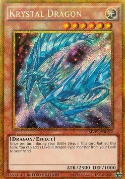 Yu Gi Oh Cristalldrache - MVP1-DEGV2 - Gold Secret Rare von Yu Gi Oh