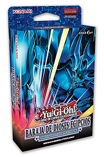 YU-GI-OH! - Ägyptische Götter Deck: Obelisk der Stürmer (spanische Sprache), Sammelkartenspiel, Farbe (Konami 4012927849101) von YU-GI-OH!