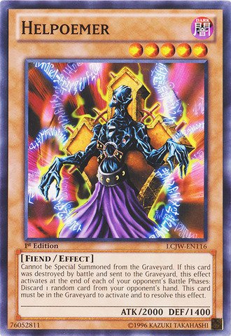 Yu-Gi-Oh! - Helpoemer (LCJW-EN116) - Legendary Collection 4: Joey's World - 1st Edition - Common von YU-GI-OH!