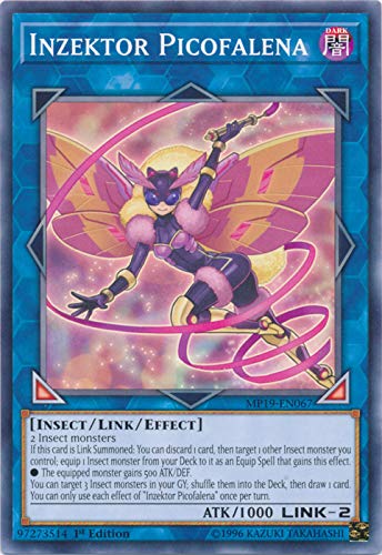 Yu-Gi-Oh! - Inzektor Picofalena - MP19-EN067 - Common - 1st Edition - 2019 Gold Sarcophag Tin Mega Pack von YU-GI-OH!