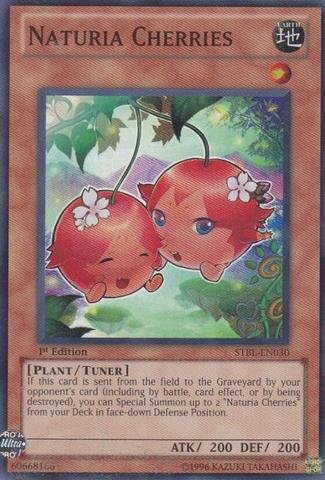 Yu-Gi-Oh! - Naturia Cherries (STBL-EN030) - Starstrike Blast - Unlimited Edition - Super Rare von YU-GI-OH!