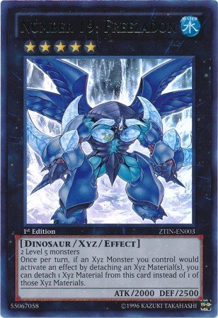 Yu-Gi-Oh! - Number 19: Freezadon (ZTIN-EN003) - 2013 Zexal Collection Tin - 1st Edition - Ultra Rare von YU-GI-OH!