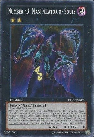 Yu-Gi-Oh! - Number 43: Manipulator of Souls (PRIO-EN047) - Primal Origin - 1st Edition - Common von YU-GI-OH!