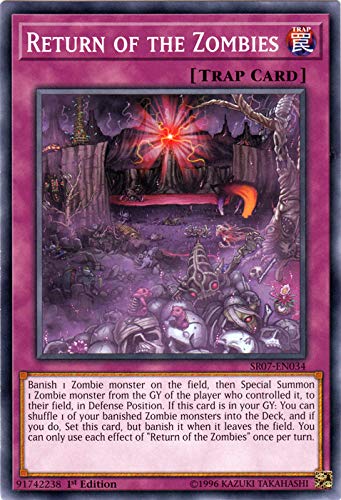 Yu-Gi-Oh! - Return of The Zombies - SR07-EN034 - Common - 1st Edition - Structure Deck: Zombie Horde von YU-GI-OH!