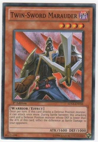 Yu-Gi-Oh! - Twin-Sword Marauder (5DS3-EN016) - Starter Deck: Duelist Toolbox - 1st Edition - Common by Yu-Gi-Oh! von YU-GI-OH!