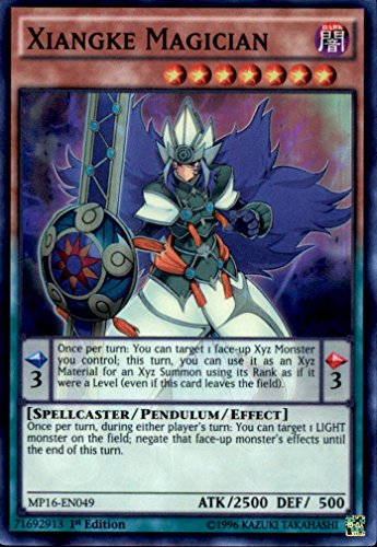 Yu-Gi-Oh! - Xiangke Magician (MP16-EN049) - Mega Pack 2016 - 1st Edition - Super Rare by Yu-Gi-Oh! von YU-GI-OH!